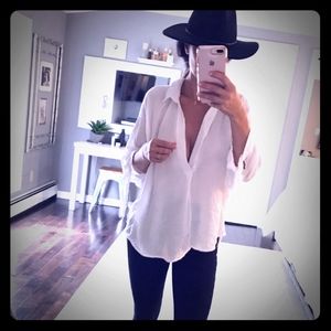 Olive & Oak Boho Oversized Shirt L